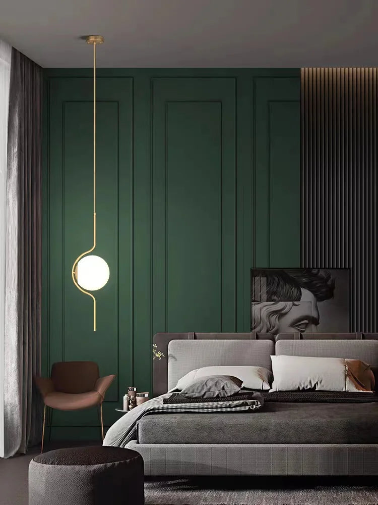 Suspension au design nordique moderne et minimaliste