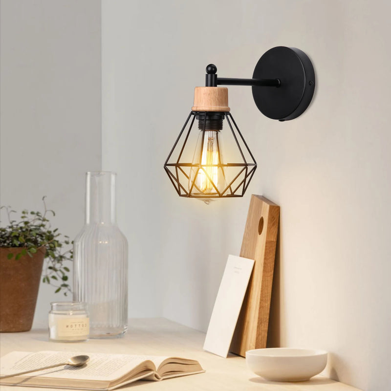 Applique murale nordique moderne pour Macarons couloir lampe de chevet salon chambre décoration éclairage E27 Base tête applique luminaire