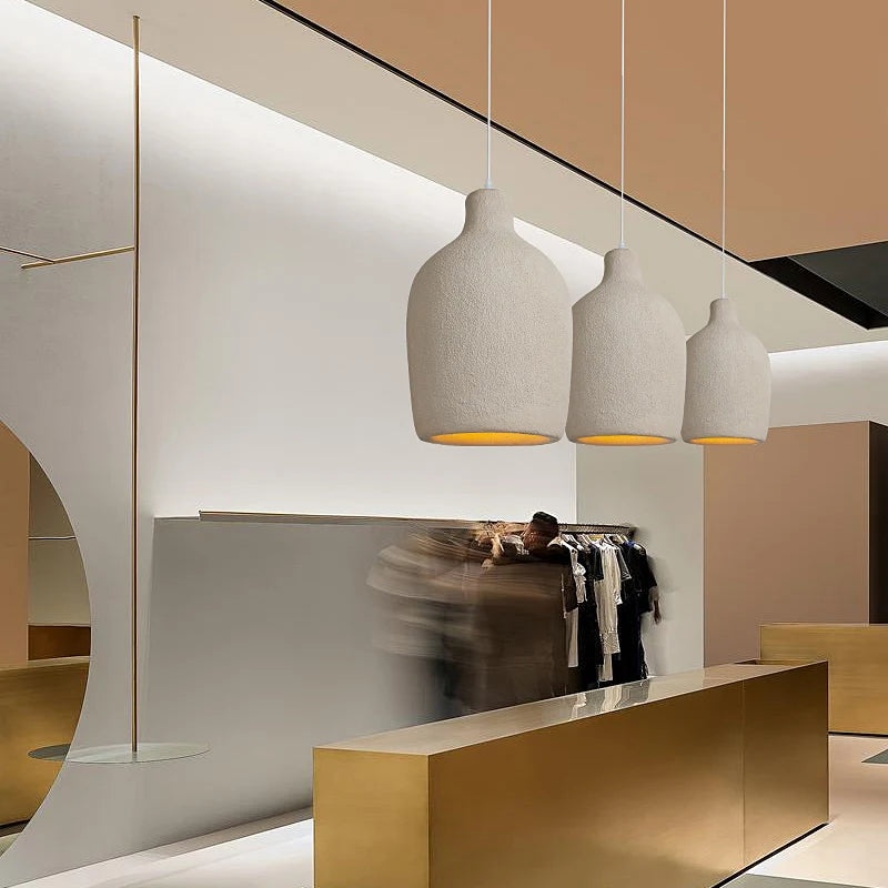 lustre led wabi sabi designer pour décoration maison
