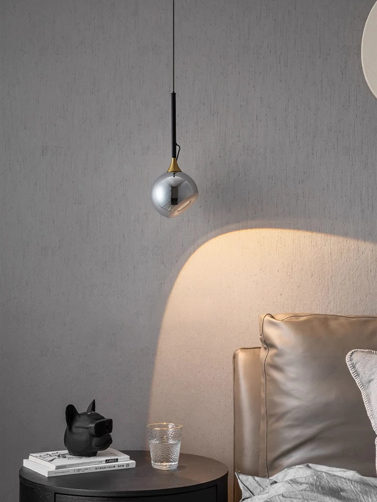 lampe de chevet magnétique moderne et minimaliste réglable