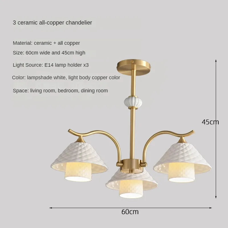 lampe de bureau en céramique et cuivre design moderne angle réglable