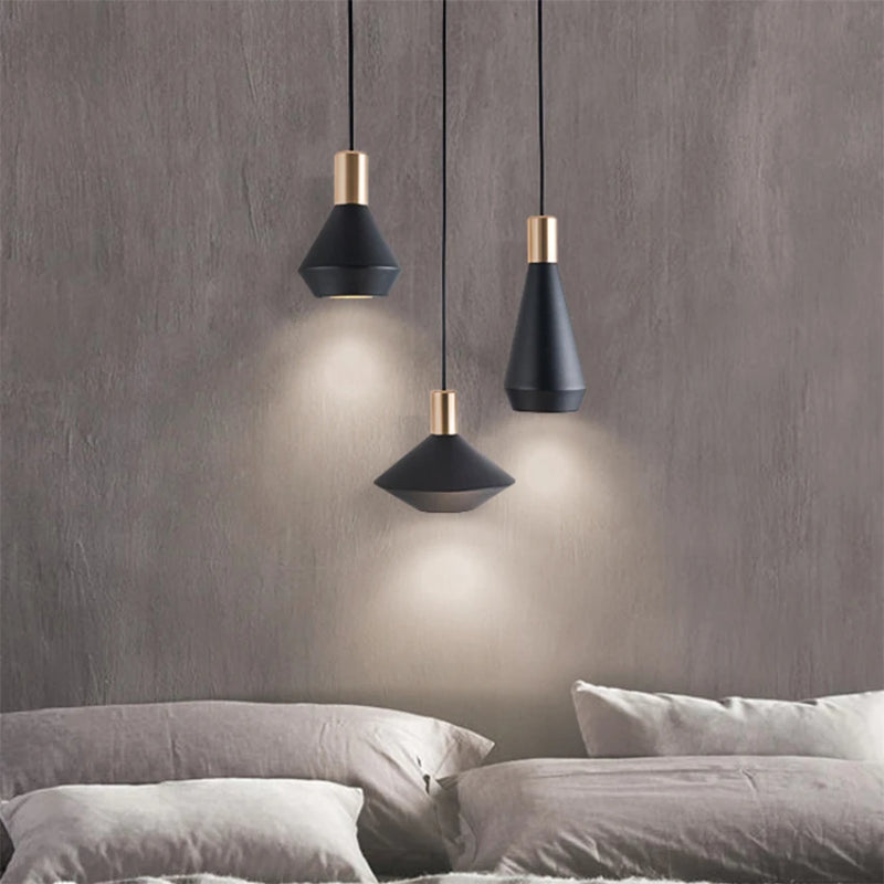 lustre moderne pour salon avec lampe à main