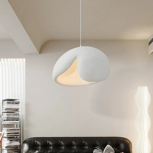 lustre wabi sabi nordique minimaliste led suspendu