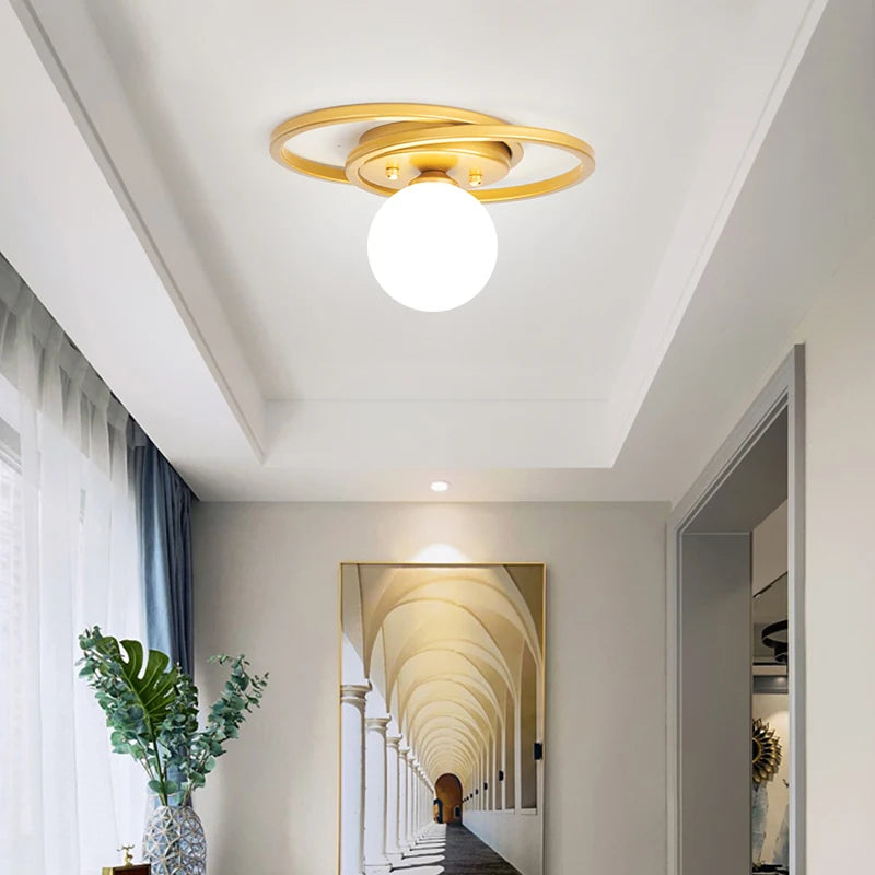 plafonnier led nordique pour intérieur éclairage lustre