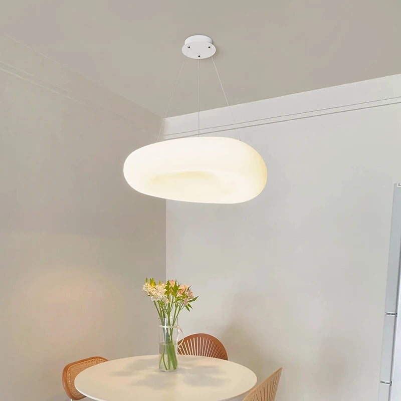 Plafonnier LED de style moderne et minimaliste pour salle à manger