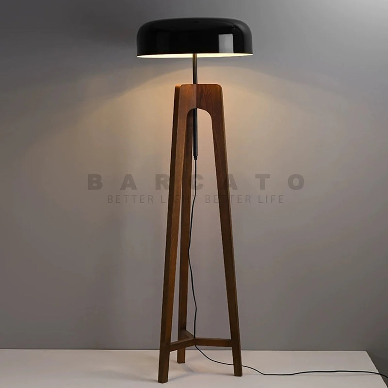 Lampadaire classique vintage lampe sur pied trépied lampe champignon