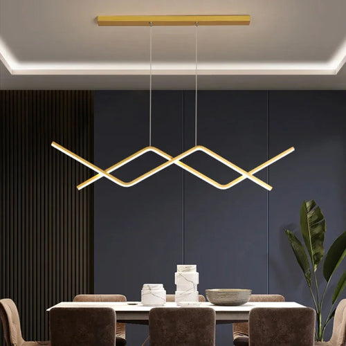 Lustre design LED moderne minimaliste décorative