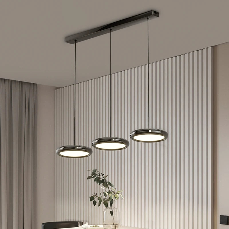 Suspension LED design créatif minimaliste pour divers endroits
