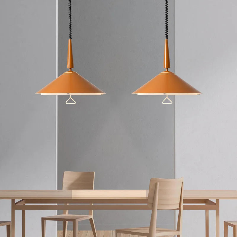 suspension LED design nordique anneau moderne décoratif intérieur