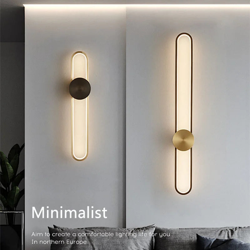 Applique murale led moderne pour décoration de la maison