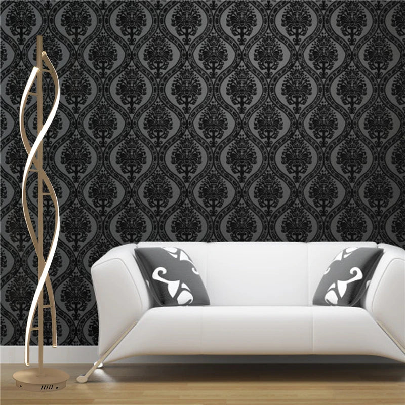 lampe led sur pied design nordique moderne en acrylique