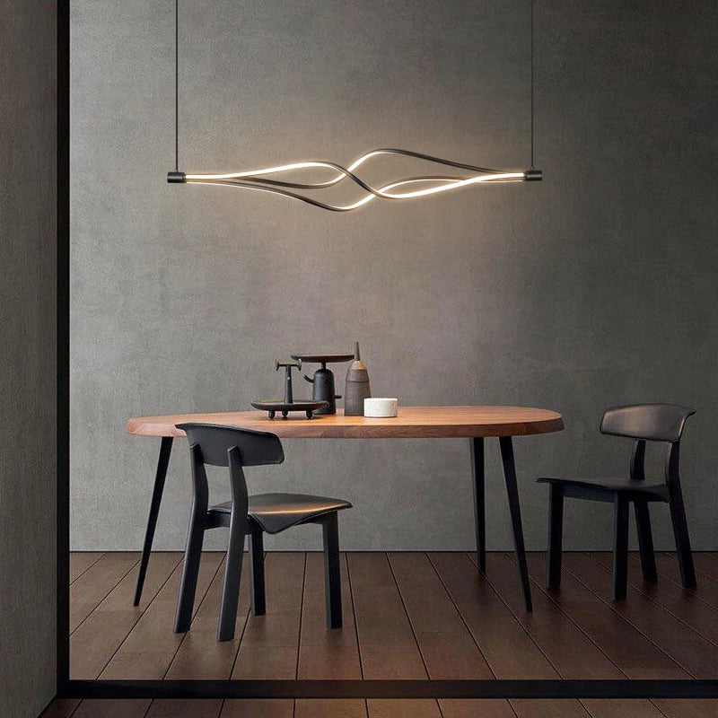 lustre nordique minimaliste moderne créatif pour table de bar