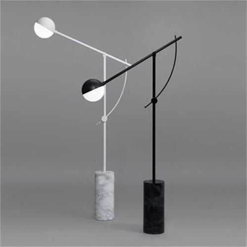 "lampadaire nordique vintage moderne simple led marbre"