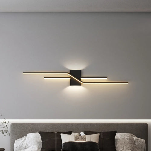 applique murale minimaliste moderne décor loft bande styliste
