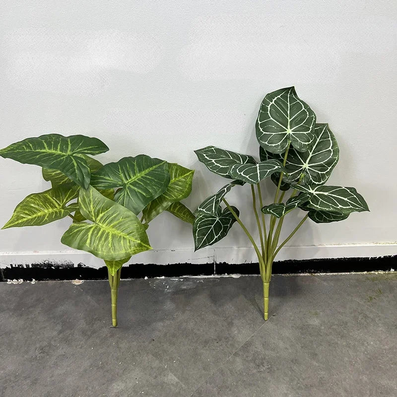 plantes artificielles feuillage de palmier décoration florale pour commerces