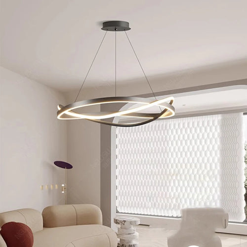lustre led moderne pour éclairage intérieur suspension plafonnier
