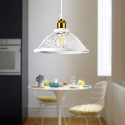 Lampe de Bar nordique lumière créative luxe café décoration luminaire américain rétro Simple trois fer Art Restaurant lustre