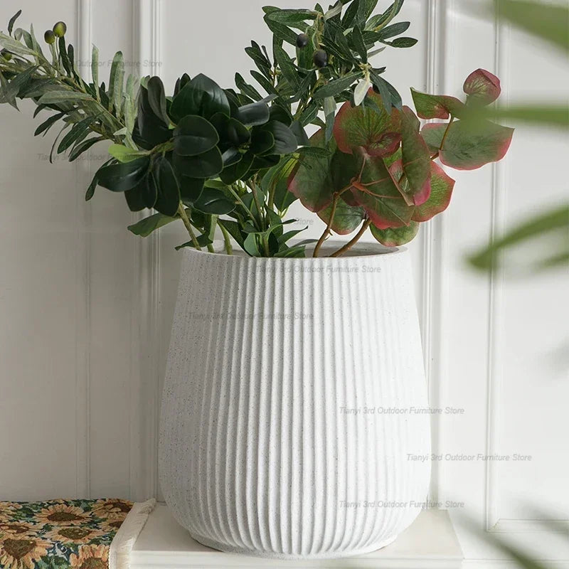 pots de fleurs nordiques design moderne pour jardin et cour