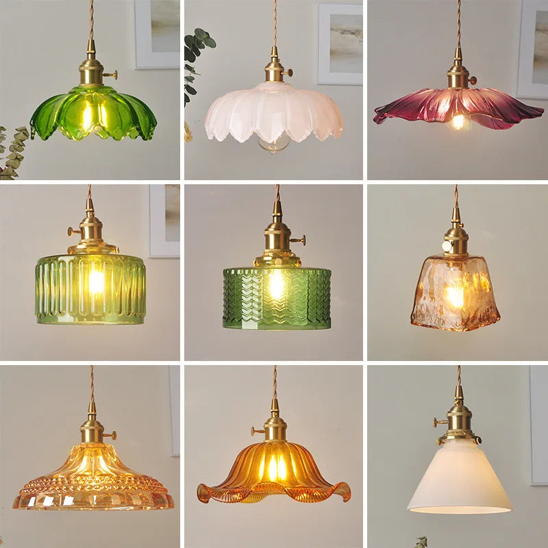 suspension en verre scandinave pour une décoration moderne