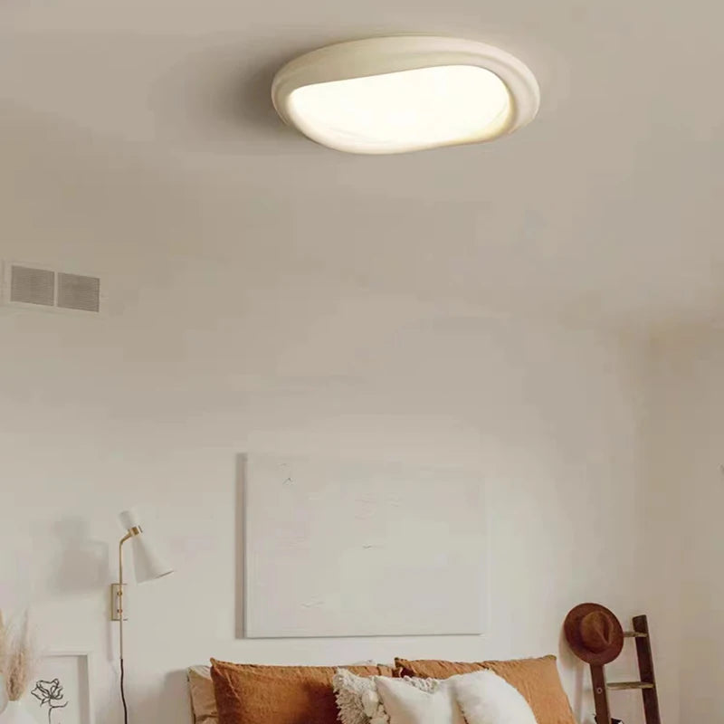 Plafonnier rond led moderne avec télécommande pour décoration intérieure