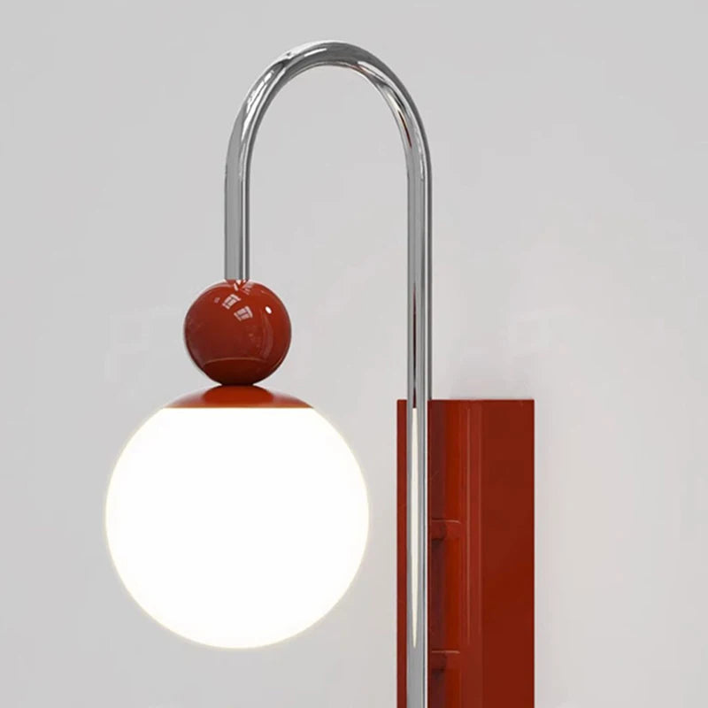 style lampe led murale métal gradation variable