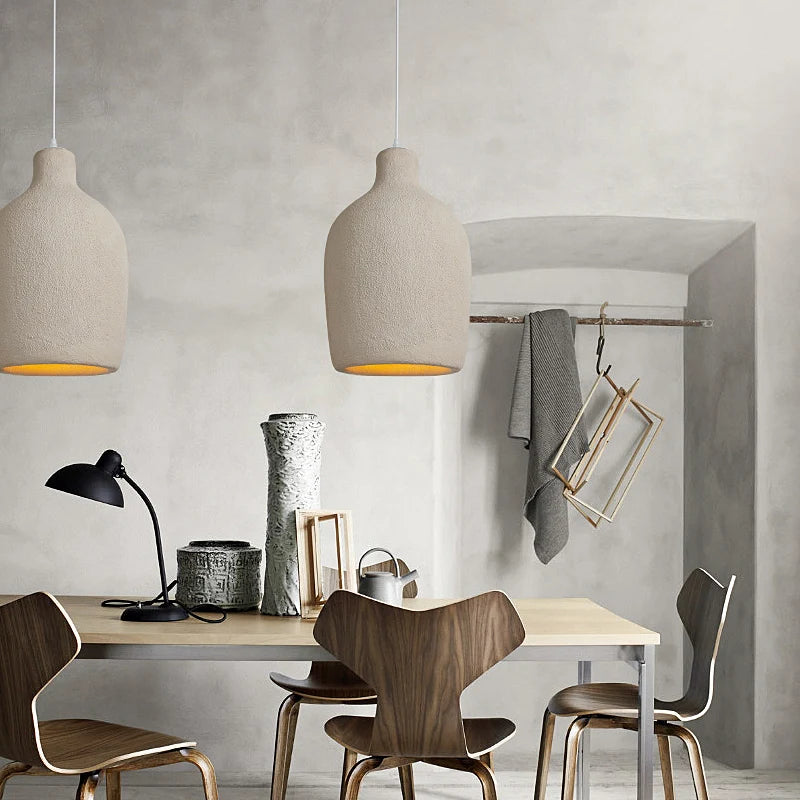 lustre led wabi sabi designer pour décoration maison