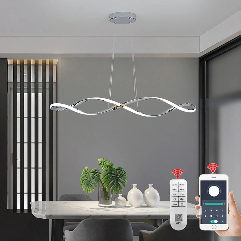 Plafonnier Led suspendu au design moderne