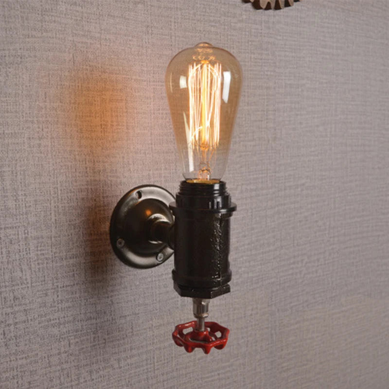 Luminaire industriel vapeur forme robinet