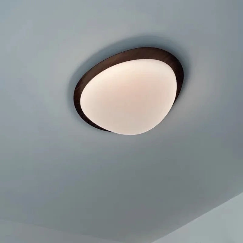 Moderne rétro bois couleur plafonnier chambre Restaurant cuisine étude pavé décoration lumière balcon Led éclairage intérieur