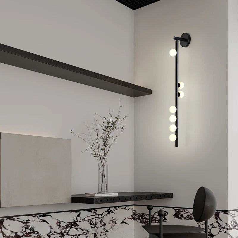 applique post-moderne en verre g4 pour décoration