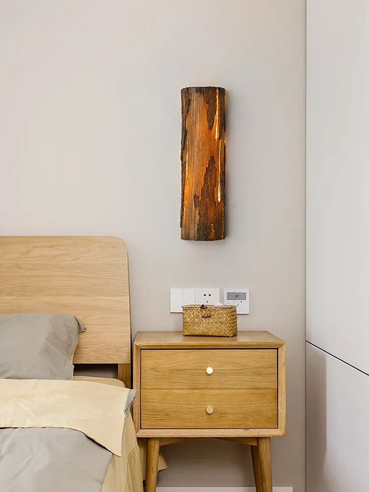 Applique de chevet de chambre à coucher au style nordique