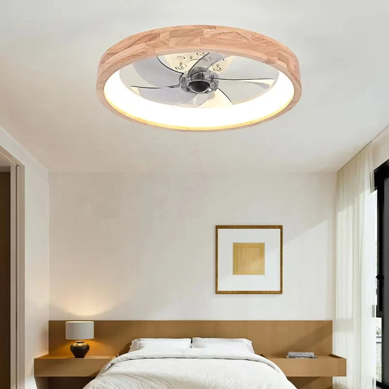 110V~265V APP and Remote Control Dual Intelligent Control DC 6 speed Regulation Frequency Conversion Ceiling Fan Light