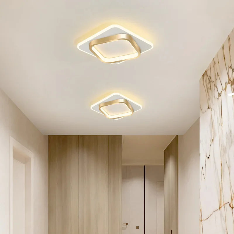 Plafond moderne à LEDs lampe pour salon escalier allée vestiaire couloir chambre plafonnier intérieur décor à la maison luminaire