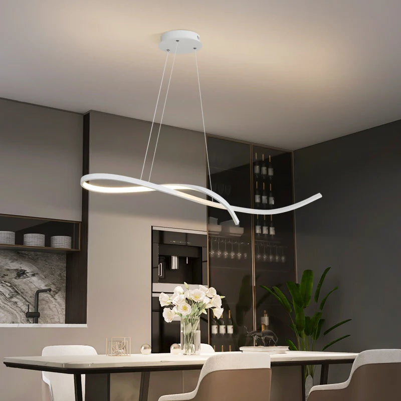 lustre moderne minimaliste pour éclairage intérieur design élégant