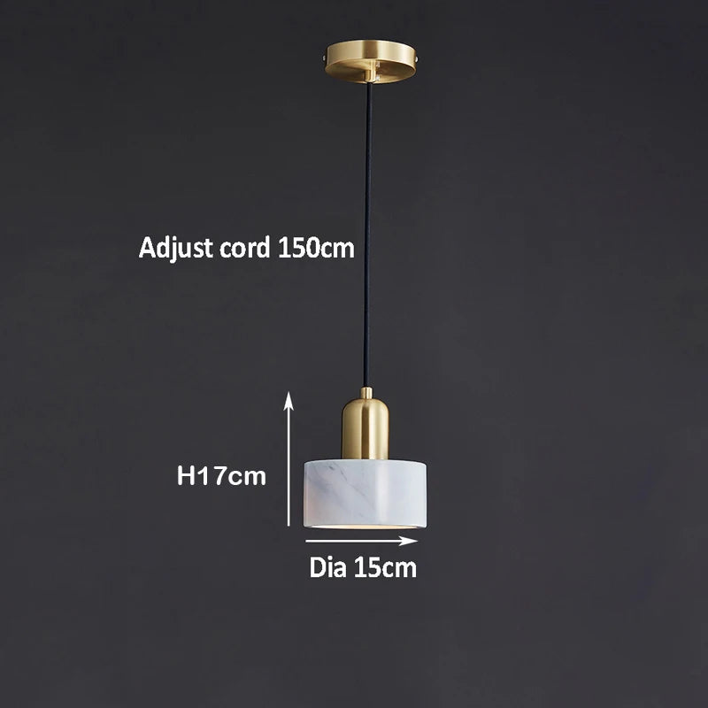 suspension en marbre idéale pour hôtel bar café