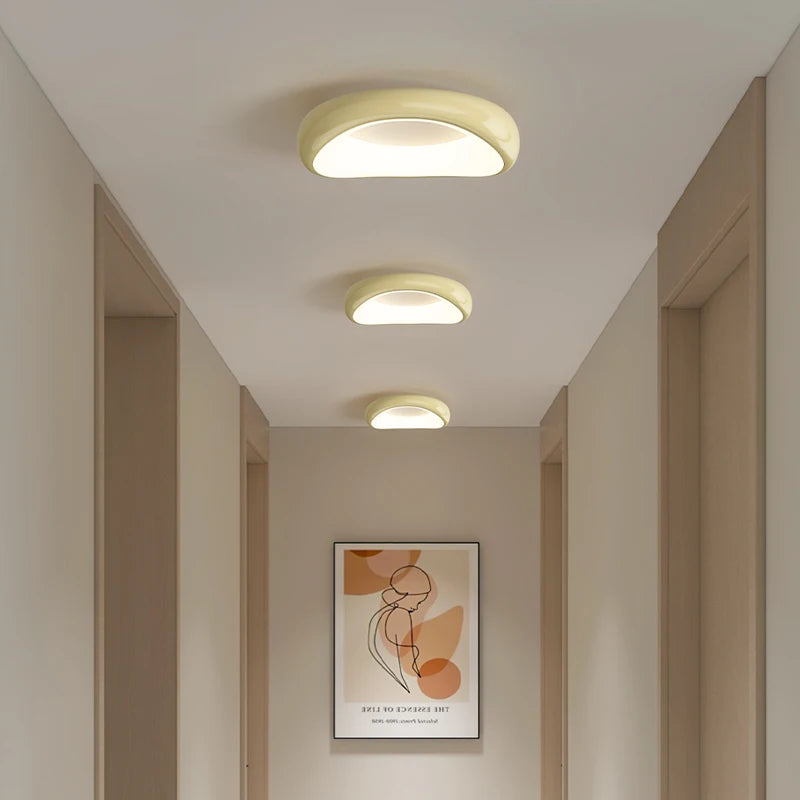 plafonnier led moderne rond pour éclairage domestique monté en surface