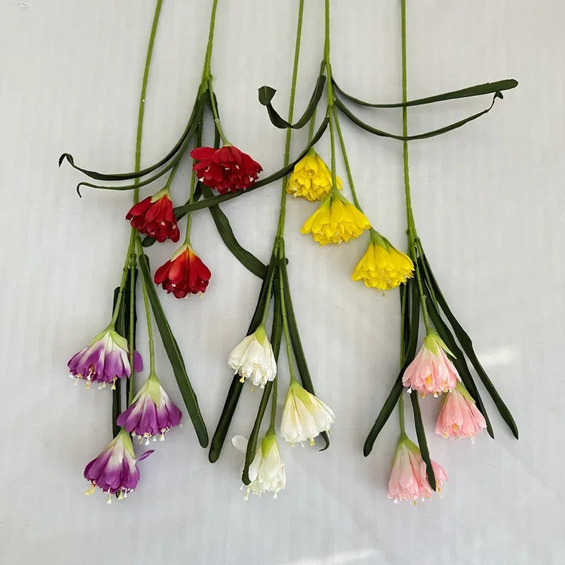 fleurs artificielles en soie pour décoration de mariage et jardin