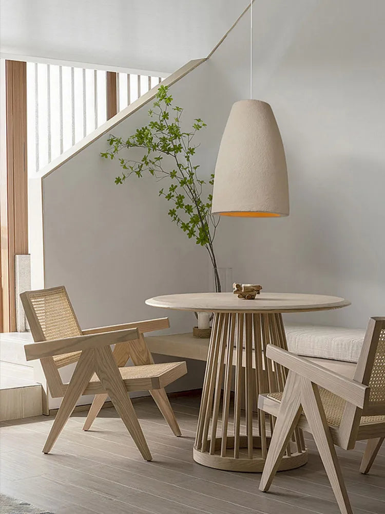lustre led wabi sabi designer pour décoration maison