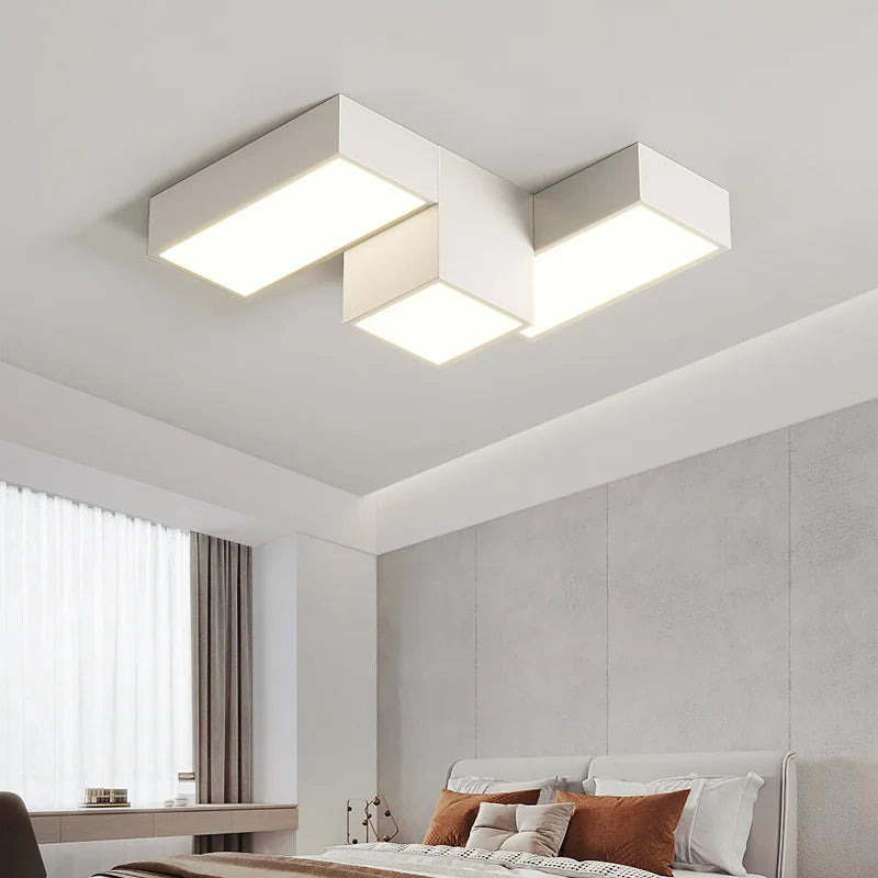 Plafonnier Led carré minimaliste moderne