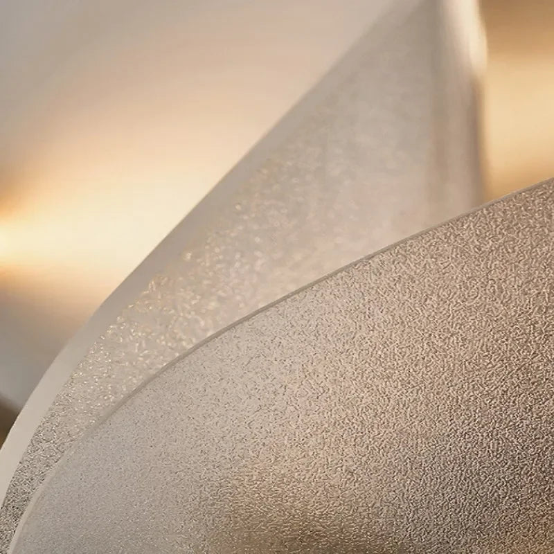 Lustres LED modernes Suspension en acrylique pour salon lustre en Bronze éclairage de chambre lampes suspendues Luminaire d'intérieur