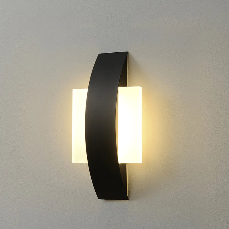 applique murale led moderne décorative simple rond ou carré
