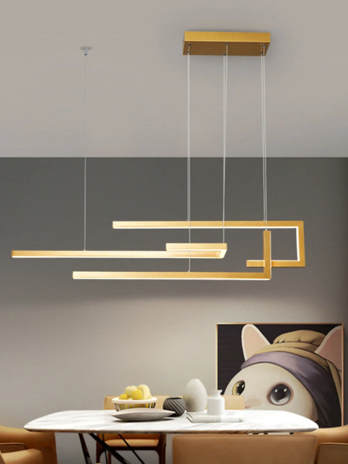 lustre moderne minimaliste nordique créatif en led décoratif