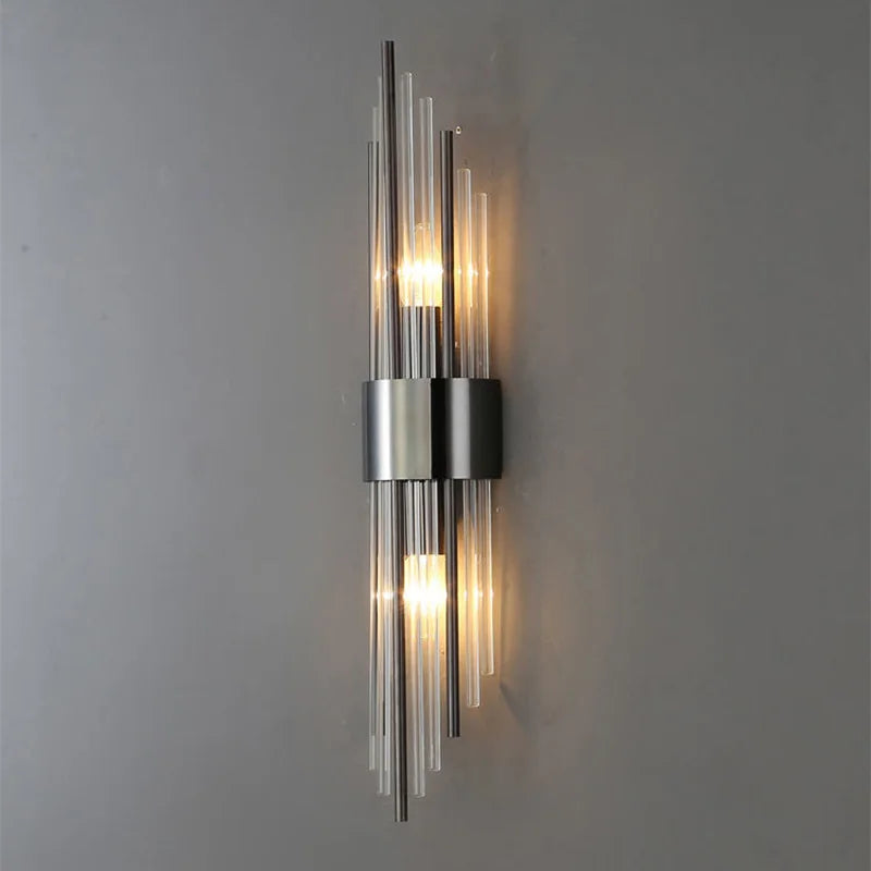 applique murale led luxe moderne dorée