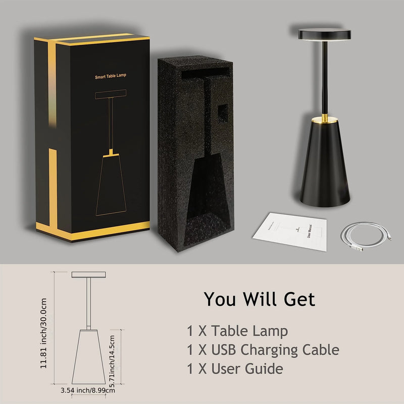 Lampe de Table tactile sans fil