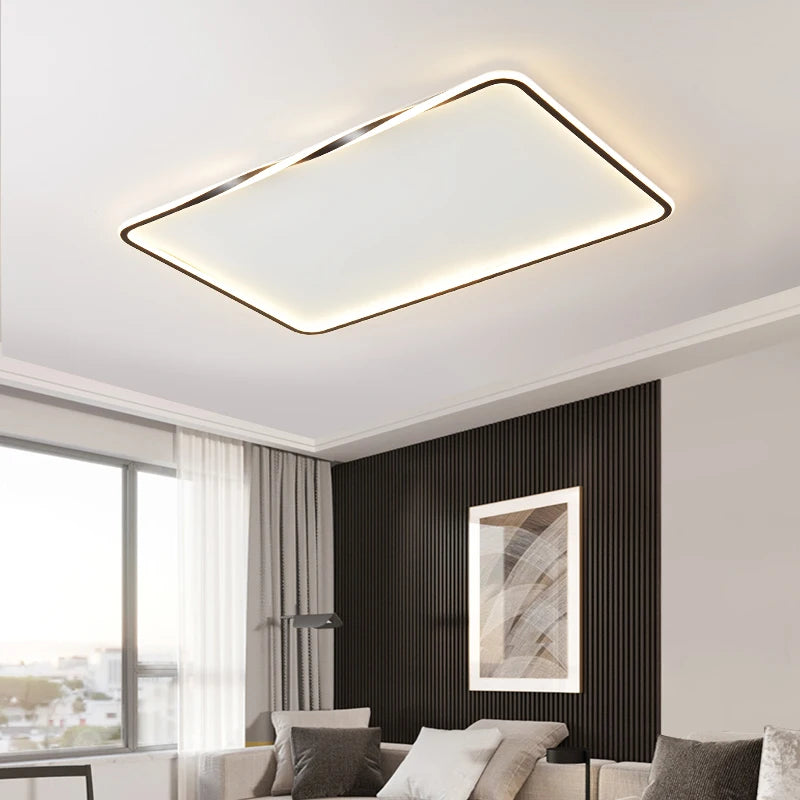 Plafonnier led moderne effet météore luminaire intérieur
