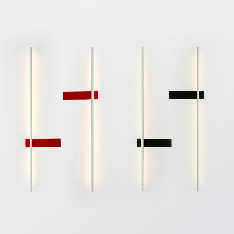 applique murale led rotative 360° au design nordique minimaliste
