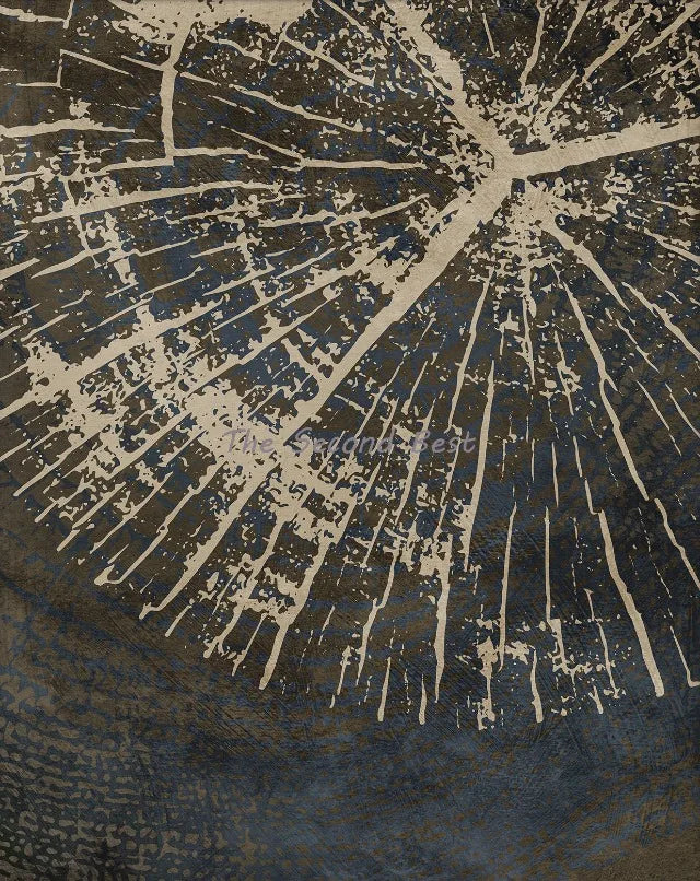 affiches abstraites sur les anneaux des arbres décoration murale