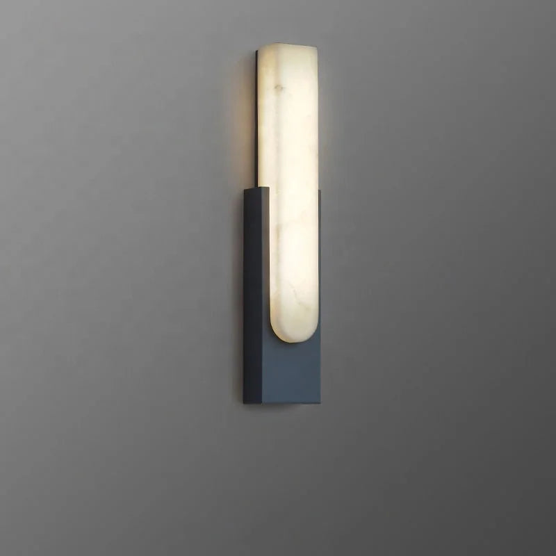 applique murale moderne nordique led en marbre simple créatif