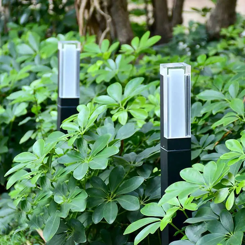 colonne lumineuse led étanche pour jardin et extérieur