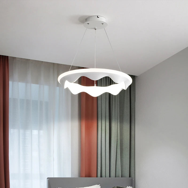 lustre minimaliste moderne nordique de luxe créatif à led